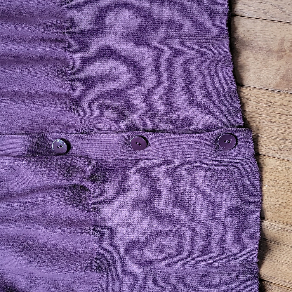 Long Tall Sally Cardigan w Sequin Shoulder Detail - Picture 4 of 5